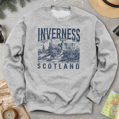 Inverness Scotland Sketch Sweatshirt