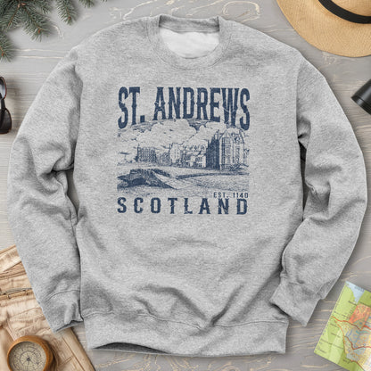 St. Andrews Scotland Sketch Sweatshirt