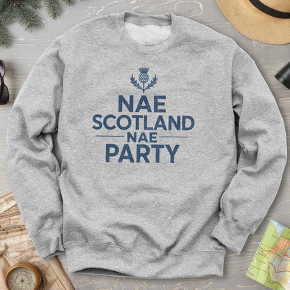 Nae Party Thistle Sweatshirt