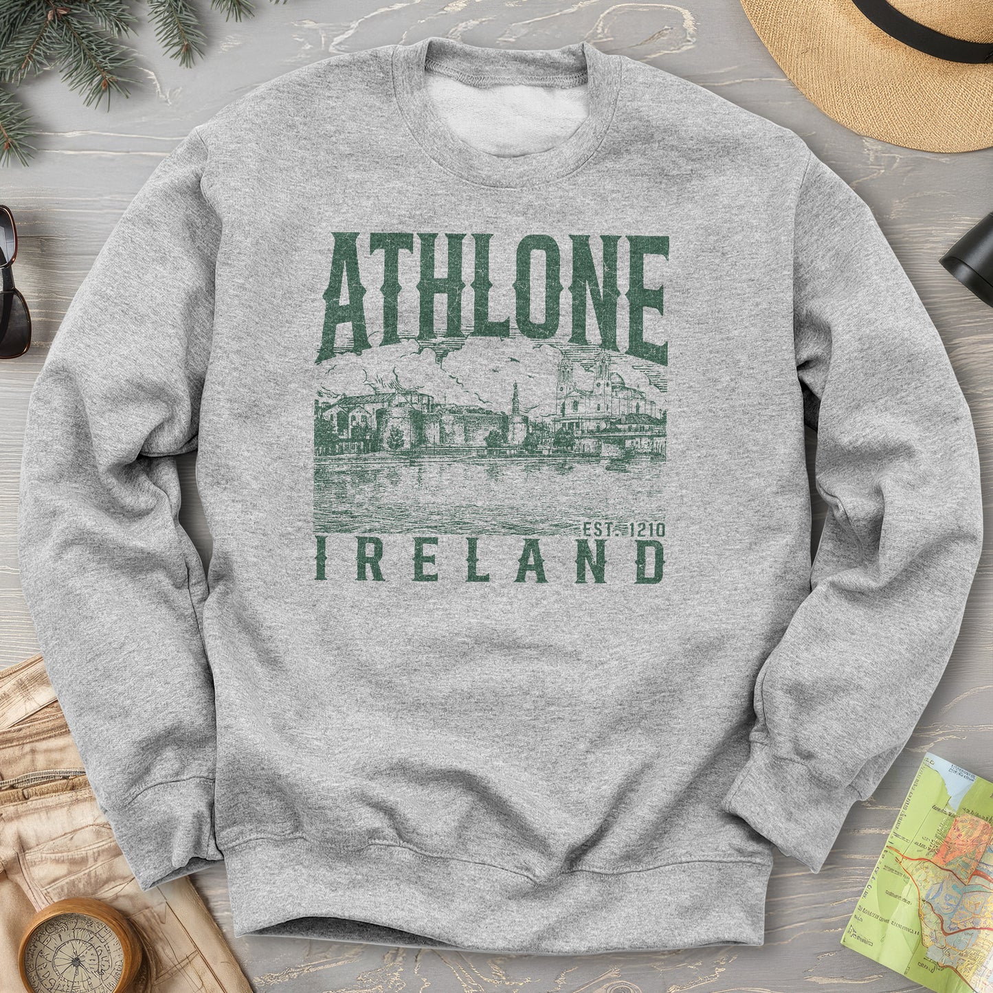 Athlone Ireland Sketch Sweatshirt