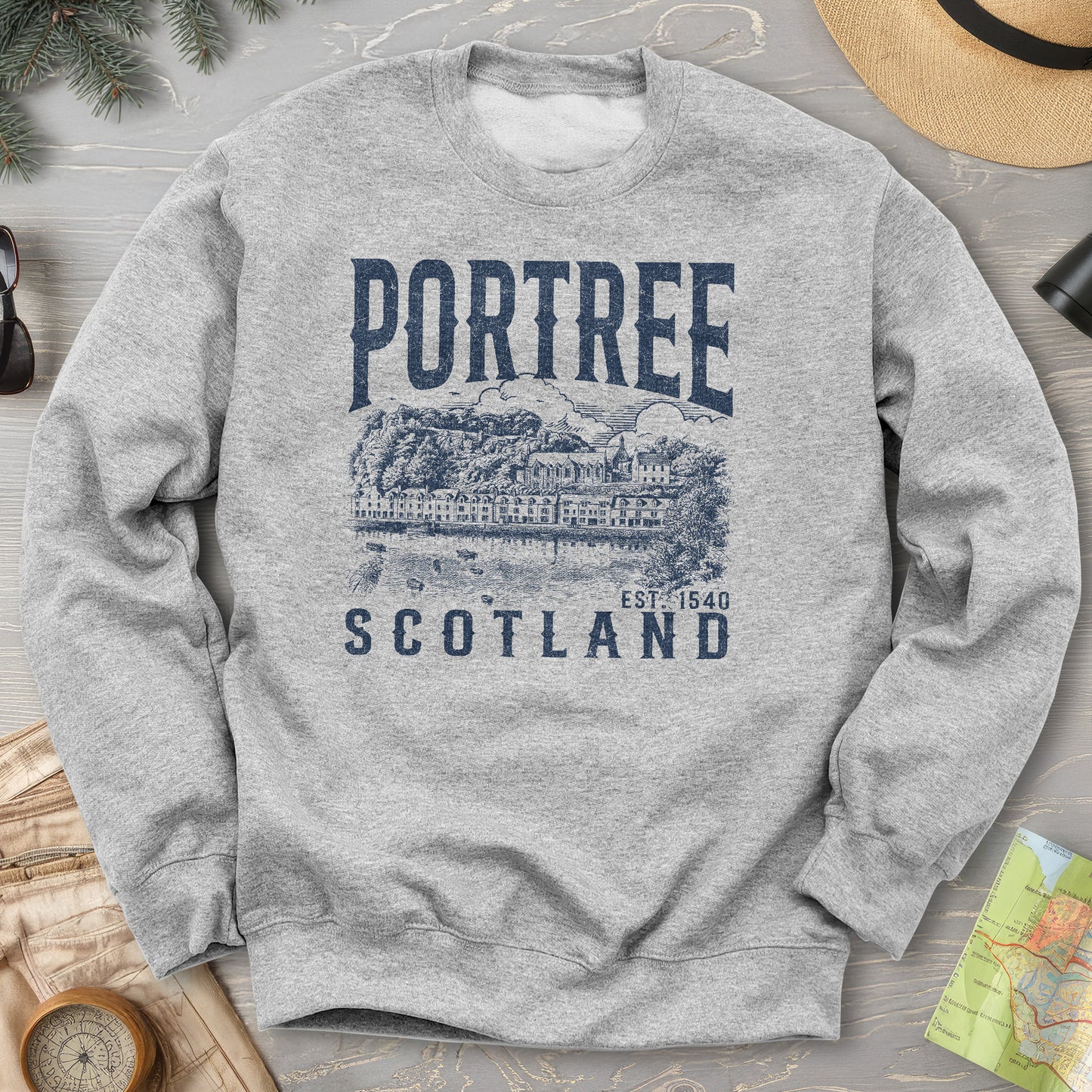 Portree Scotland Sweatshirt