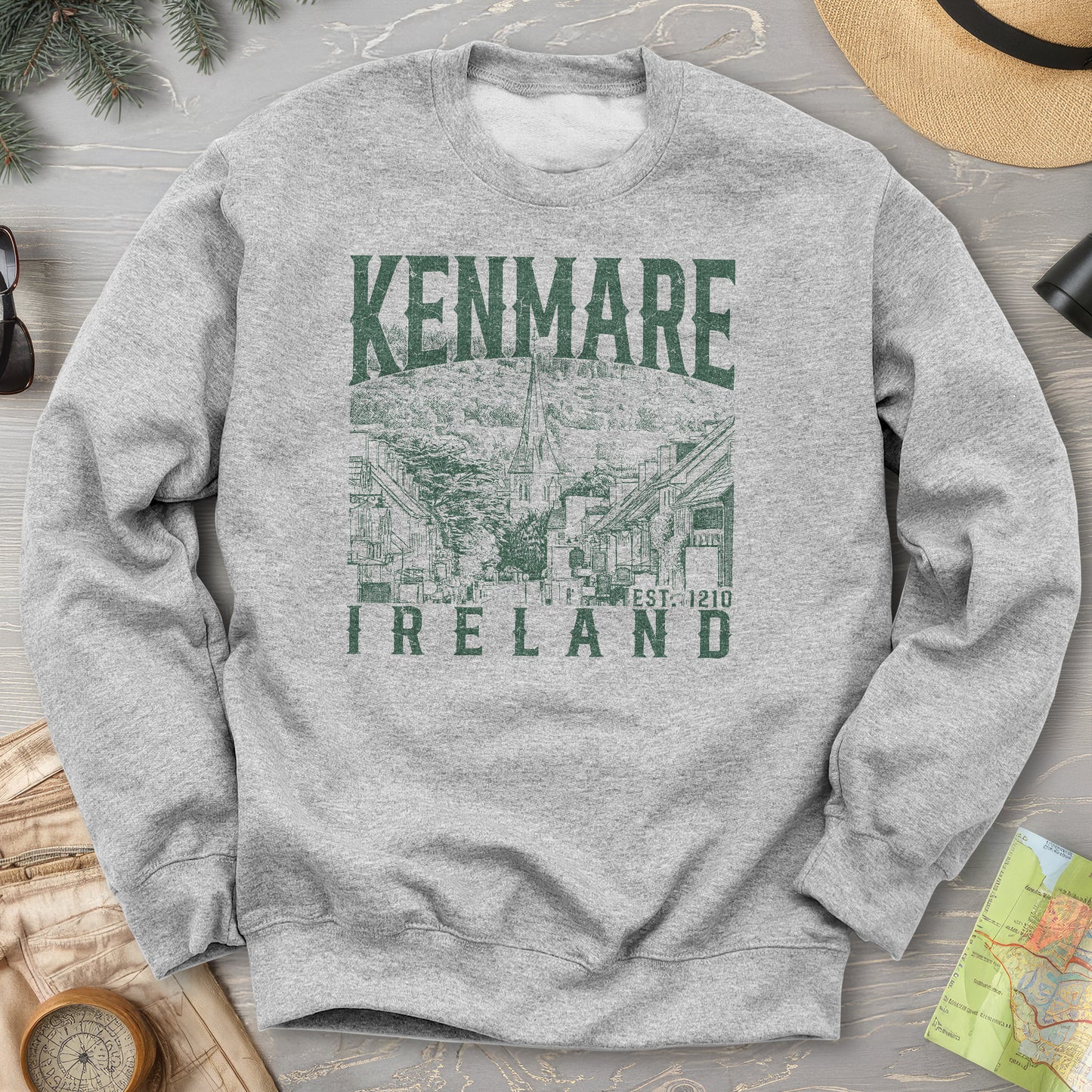 Kenmare Ireland Sketch Sweatshirt