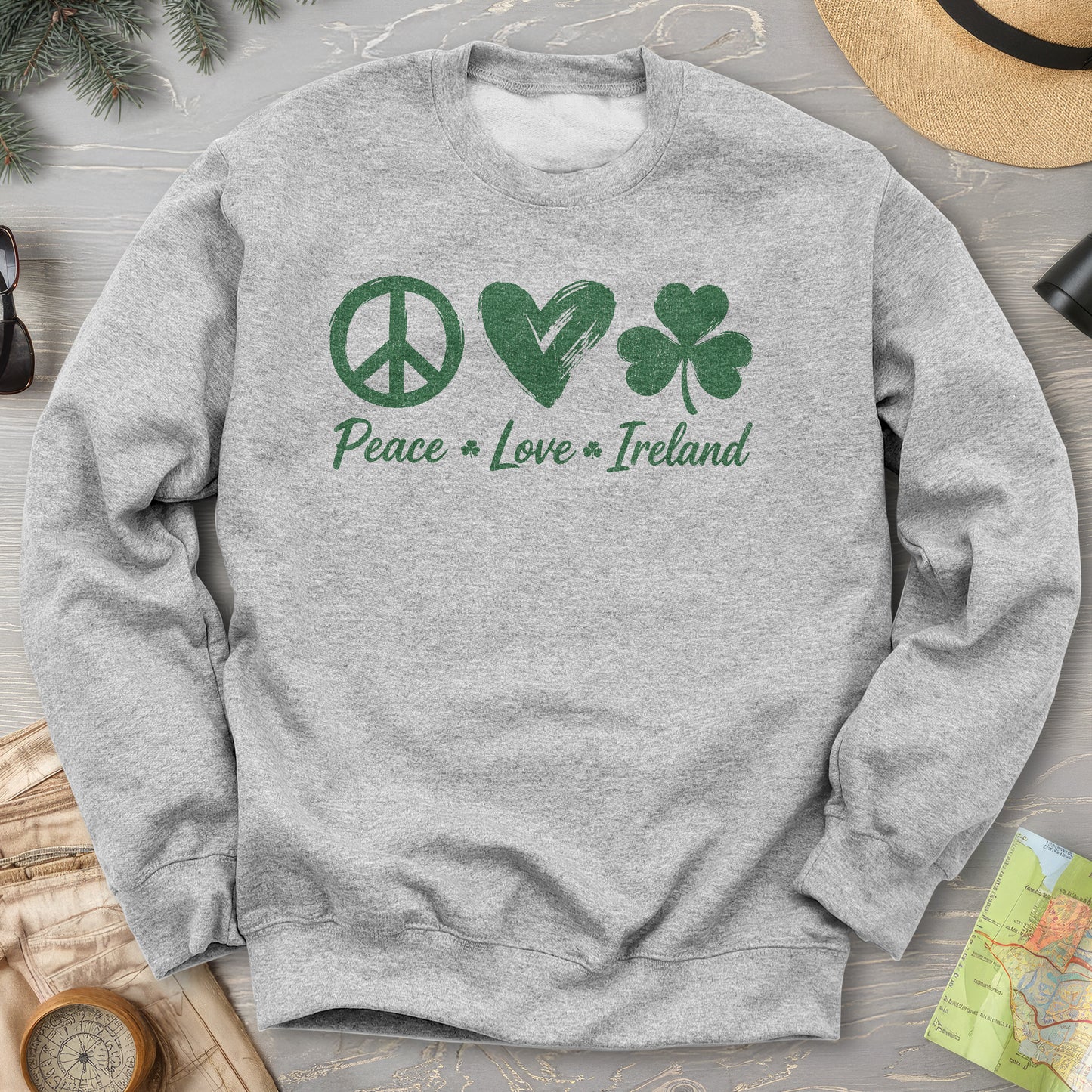 Peace Love Ireland Sweatshirt