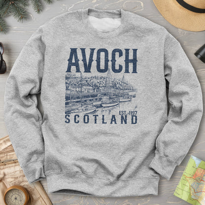 Avoch Scotland Sketch Sweatshirt