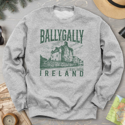 Ballygally Ireland Sketch Sweatshirt