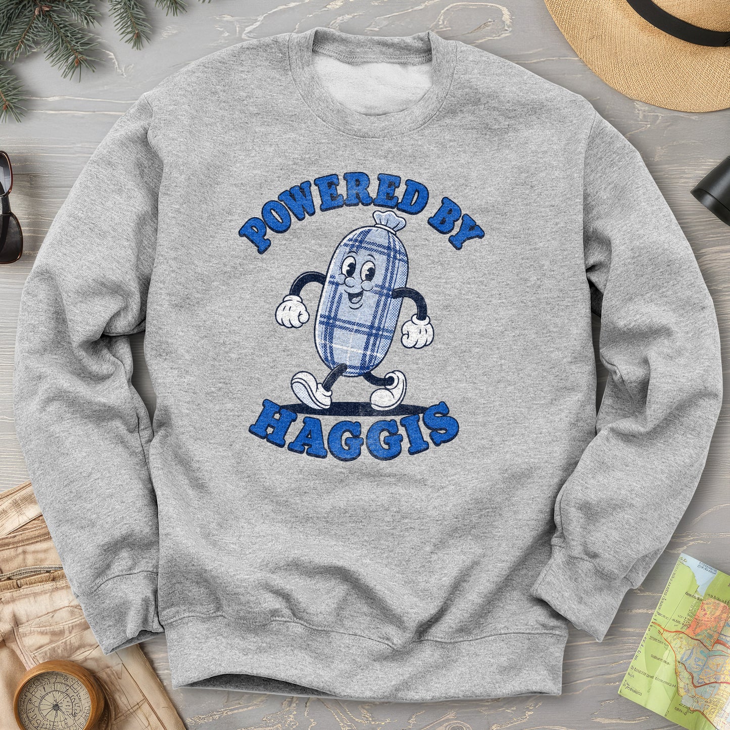 Powered By Haggis Sweatshirt