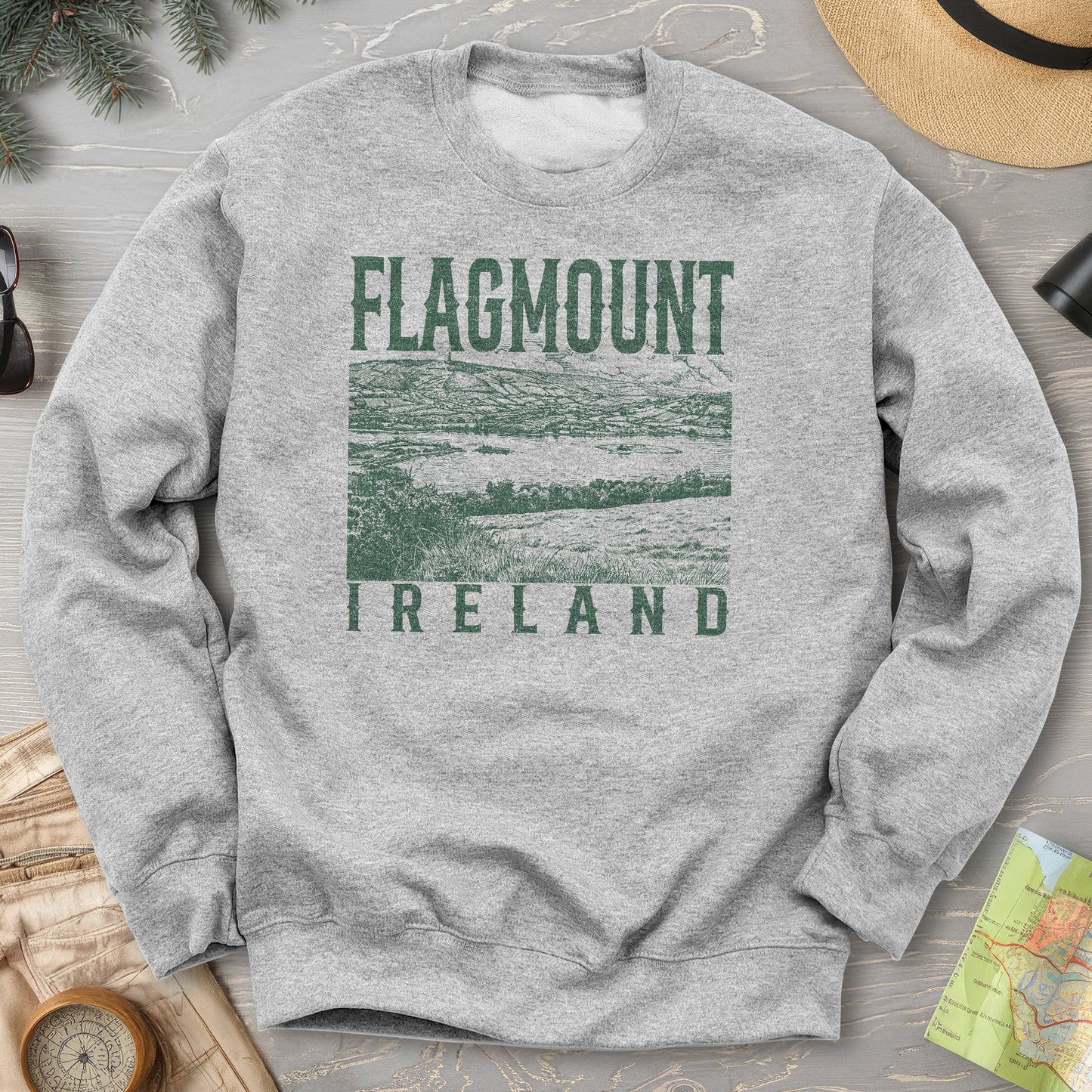 Flagmount Ireland Sketch Sweatshirt