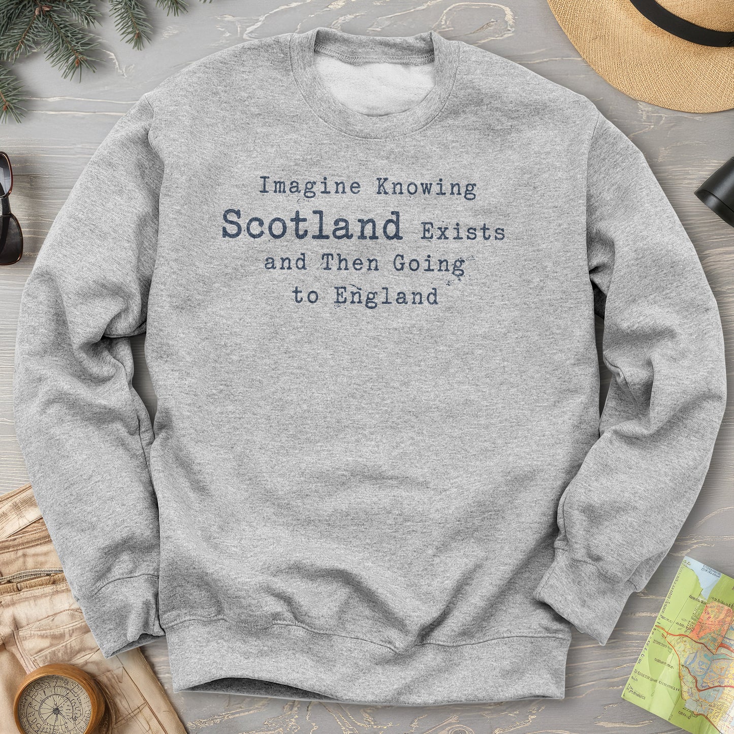 Scotland Exists Sweatshirt