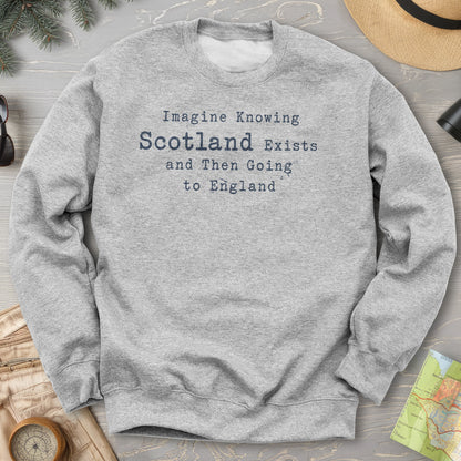 Scotland Exists Sweatshirt