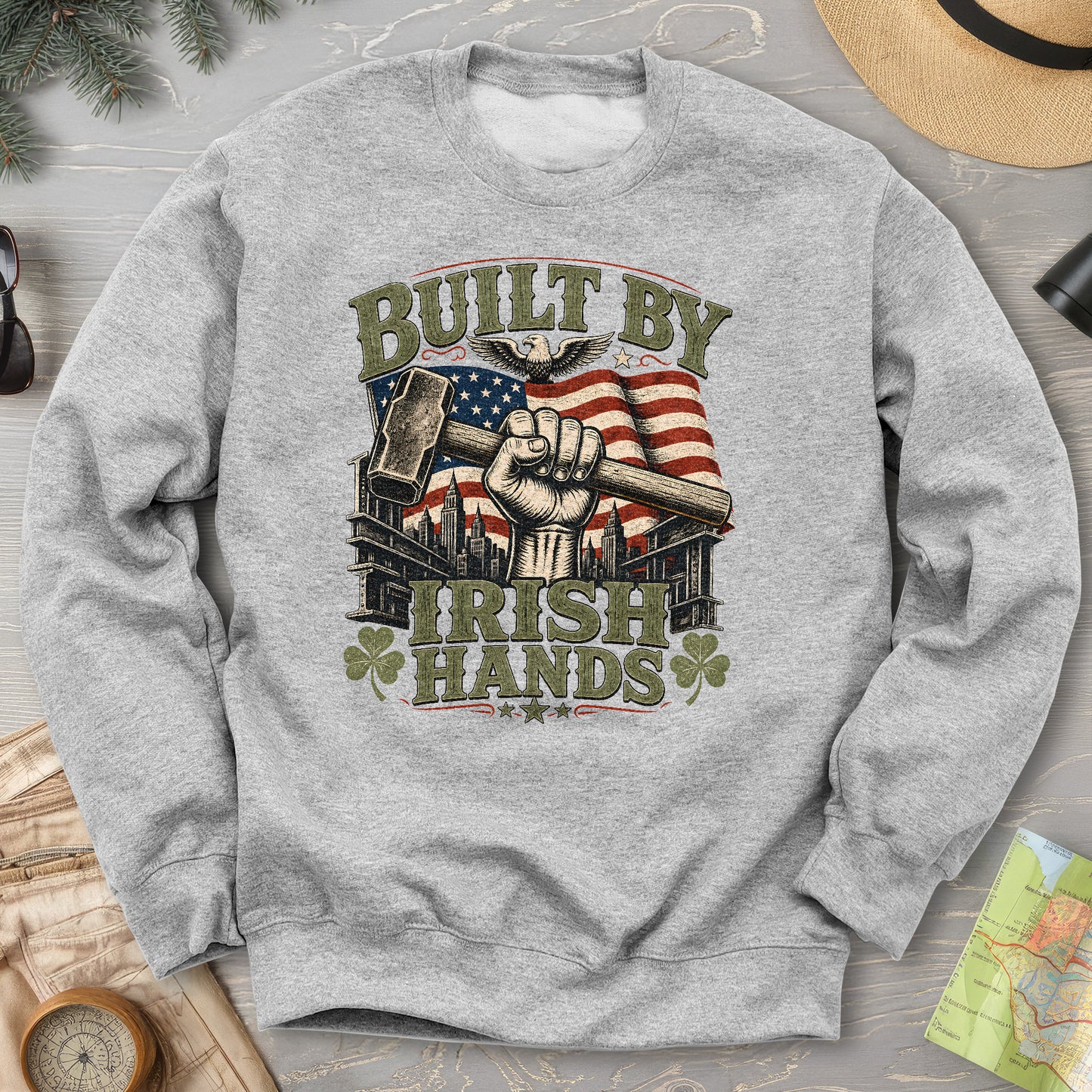 Bulit By Irish Hands Sweatshirt