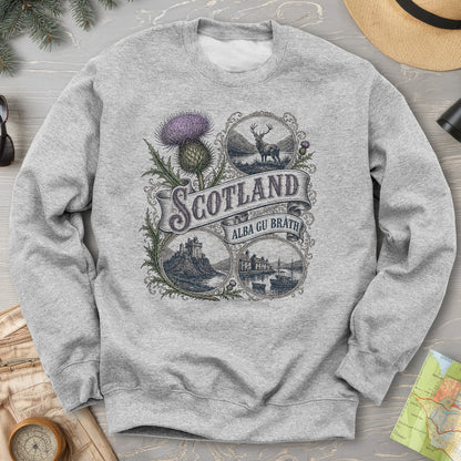 Scotland Vignettes Sweatshirt