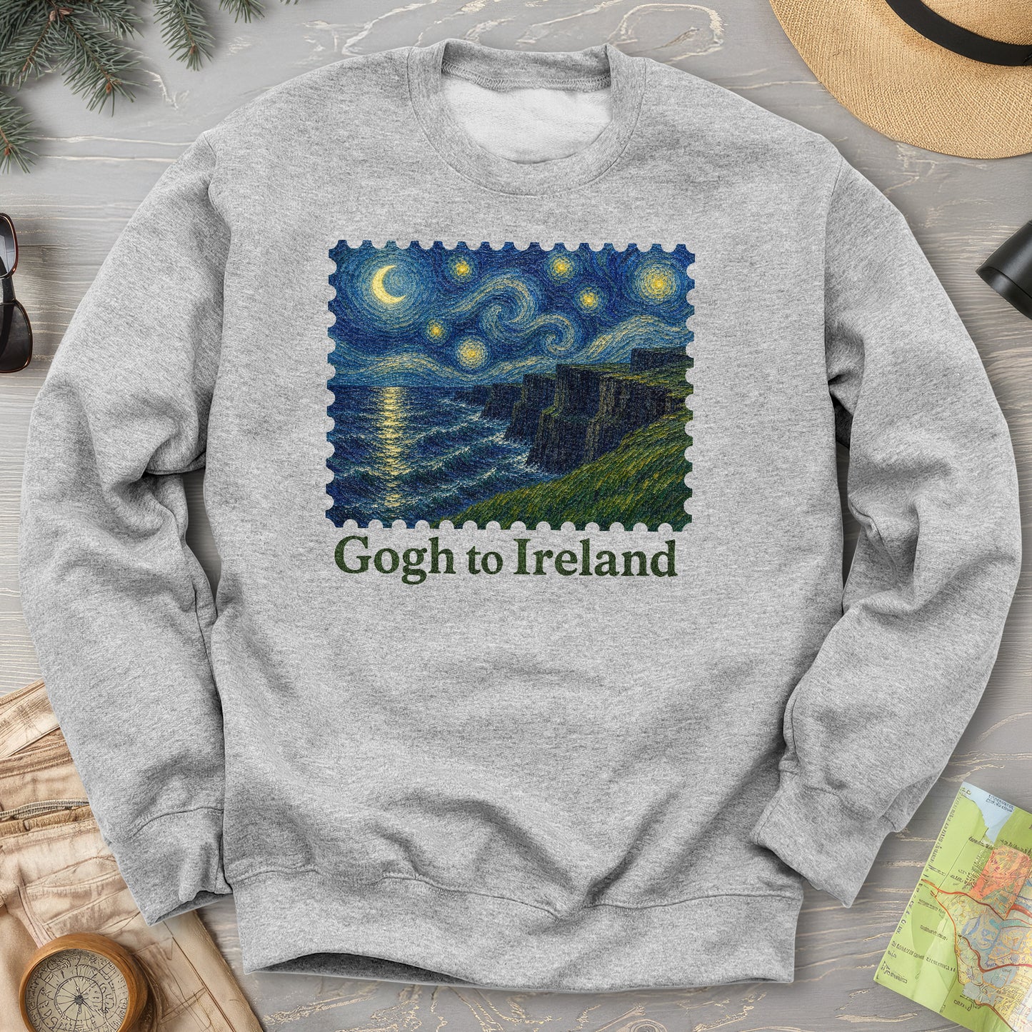Gogh To Ireland Sweatshirt