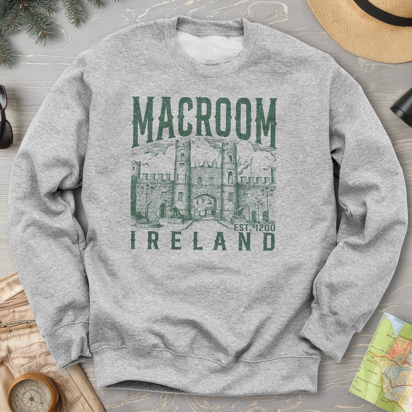 Macroom Ireland Sketch Sweatshirt