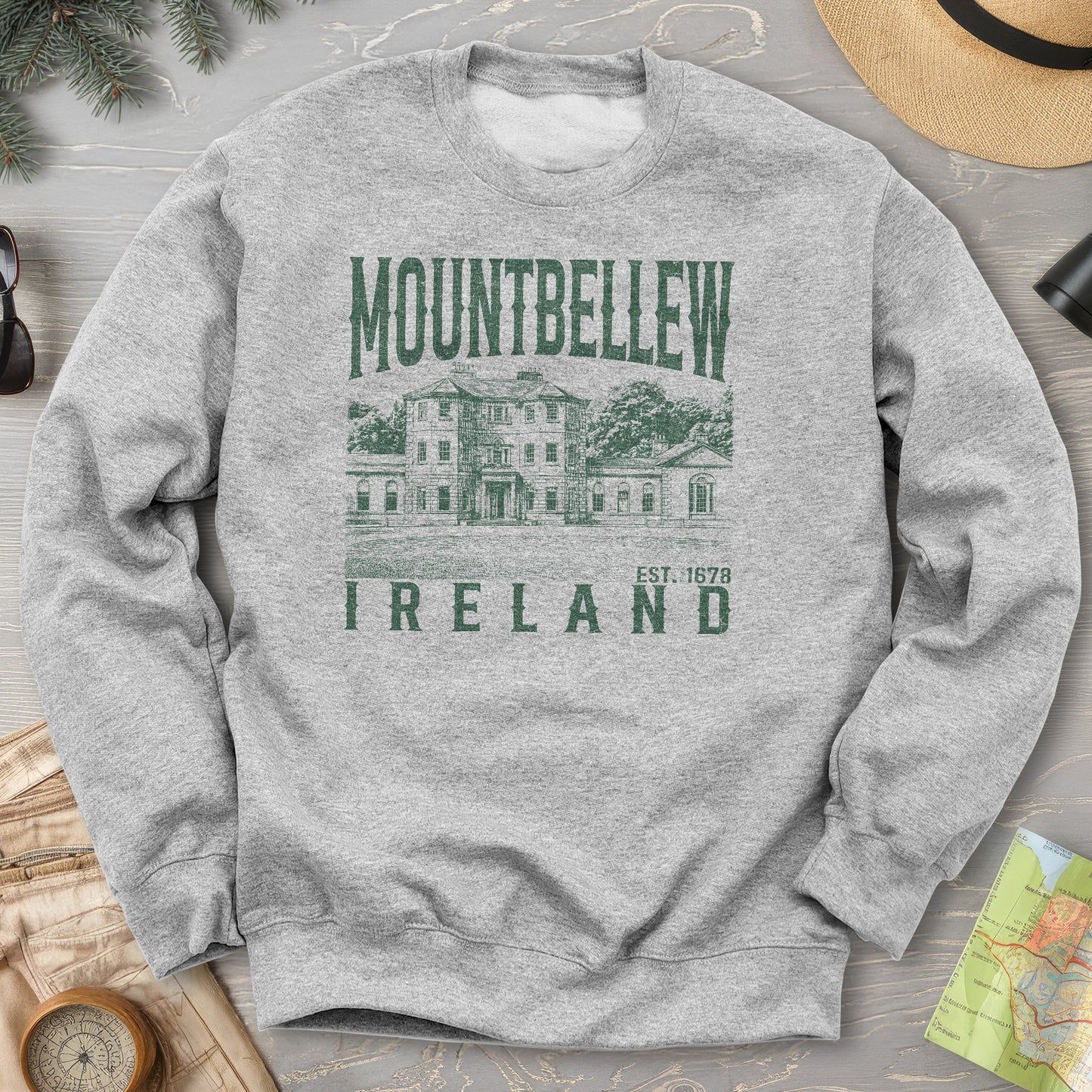 Mountbellew Ireland Sketch Sweatshirt