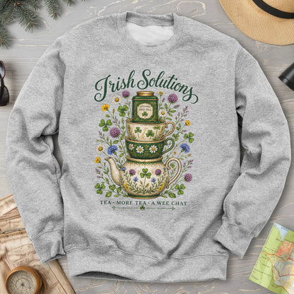 Irish Solutions Tea Cups Sweatshirt