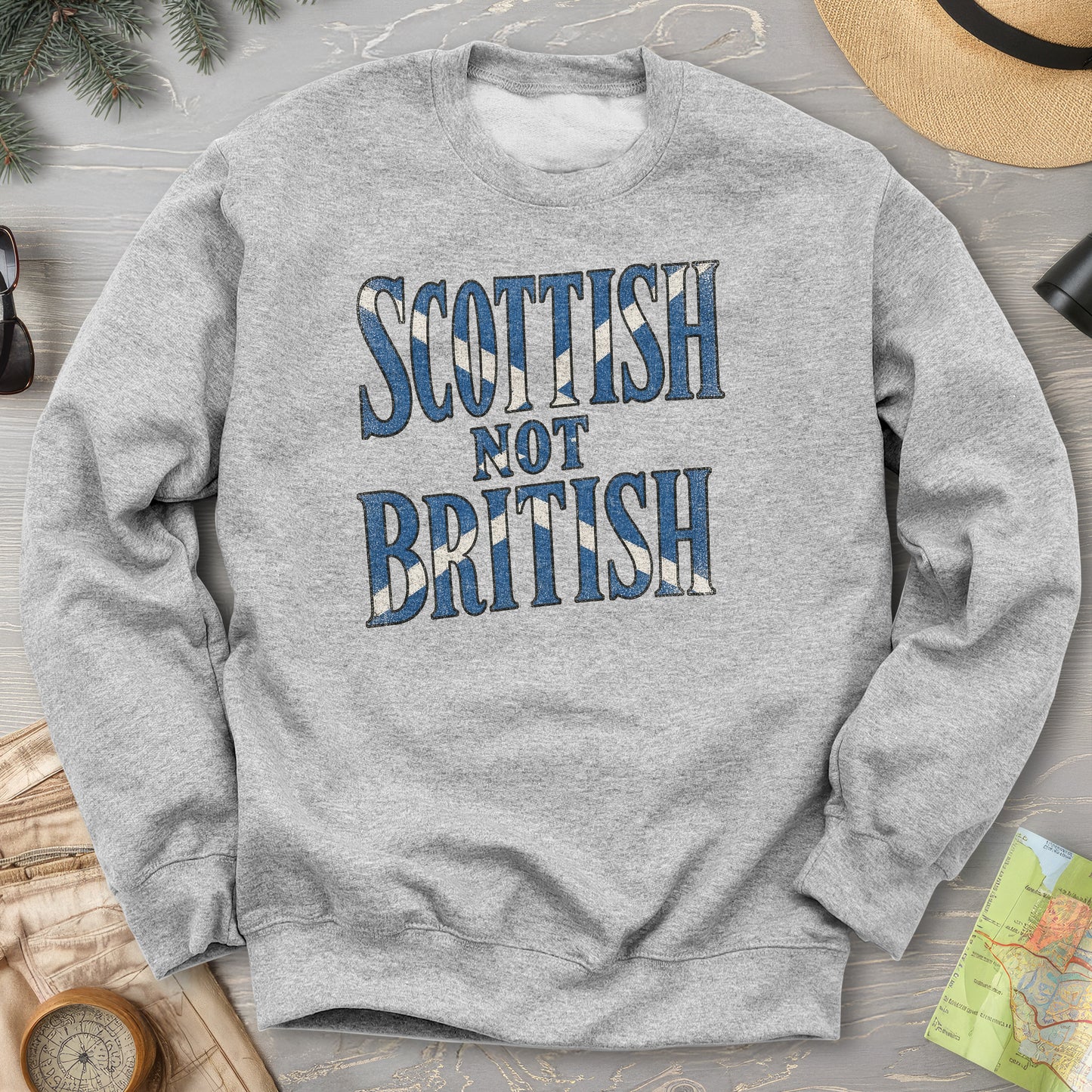 Scottish Not British Sweatshirt