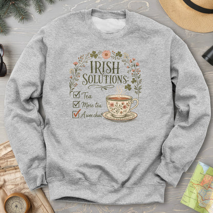 Irish Solutions Tea Cup Sweatshirt