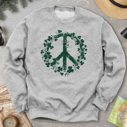 Shamrock Peace Sweatshirt
