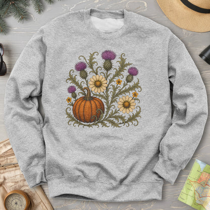 Pumpkin Thistles Sweatshirt