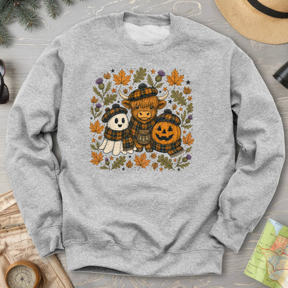 Autumn Plaid Trio Sweatshirt