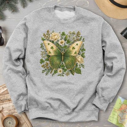 Irish Butterfly Floral Sweatshirt