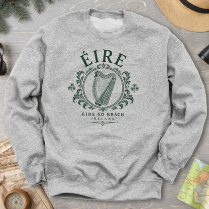 Éire Harp Laurels Sweatshirt