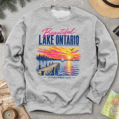 Lake Ontario Color Burst Sweatshirt