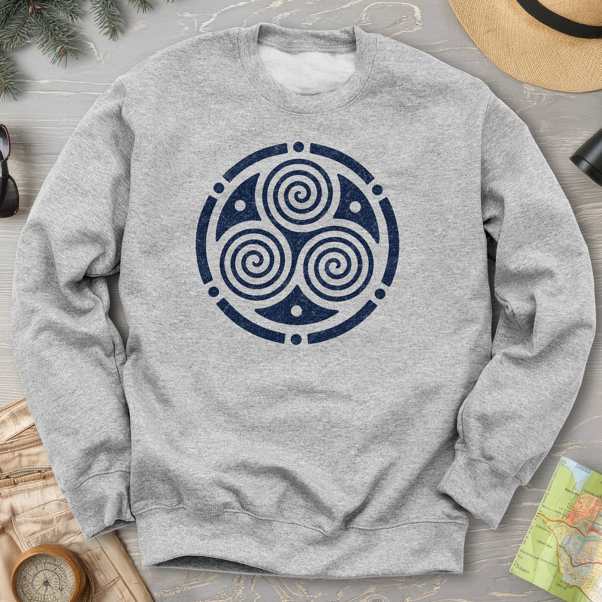 Triskele Circle Sweatshirt