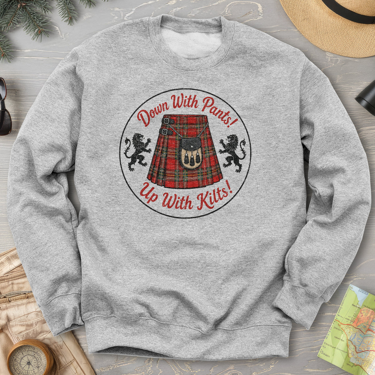 Up With Kilts Sweatshirt