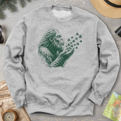Bigfoot Shamrocks Sweatshirt