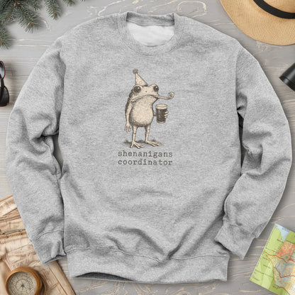 Shenanigans Coordinator Frog Sweatshirt