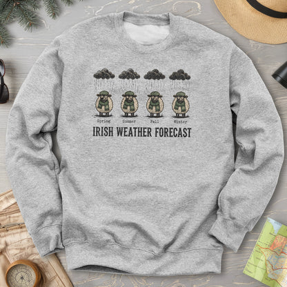 Irish Weather Forecast Sweatshirt
