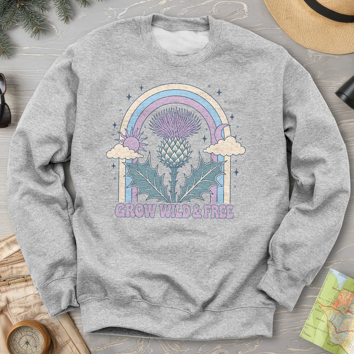 Wild & Free Thistle Sweatshirt