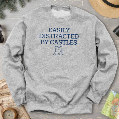 Distracted By Castles Sweatshirt