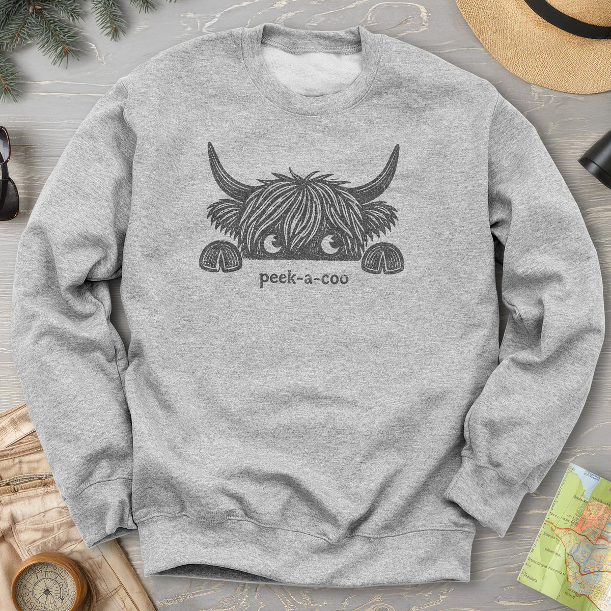Peek-A-Coo Sweatshirt