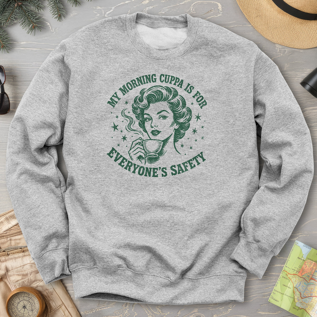 Morning Cuppa Safety Sweatshirt