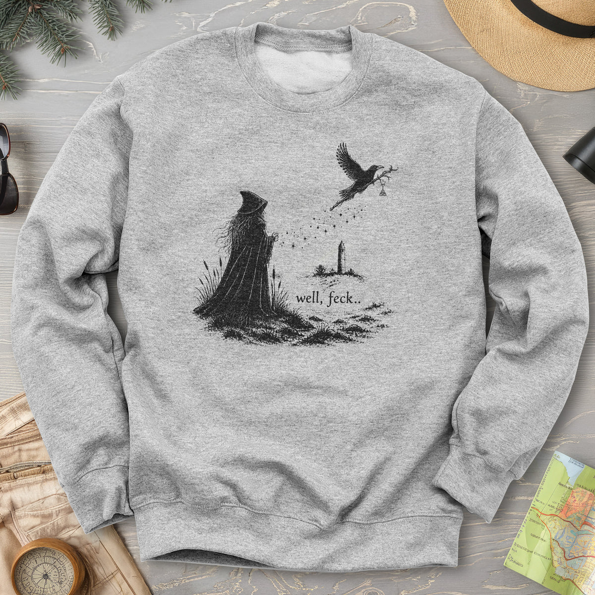 Well Feck Druid Sweatshirt
