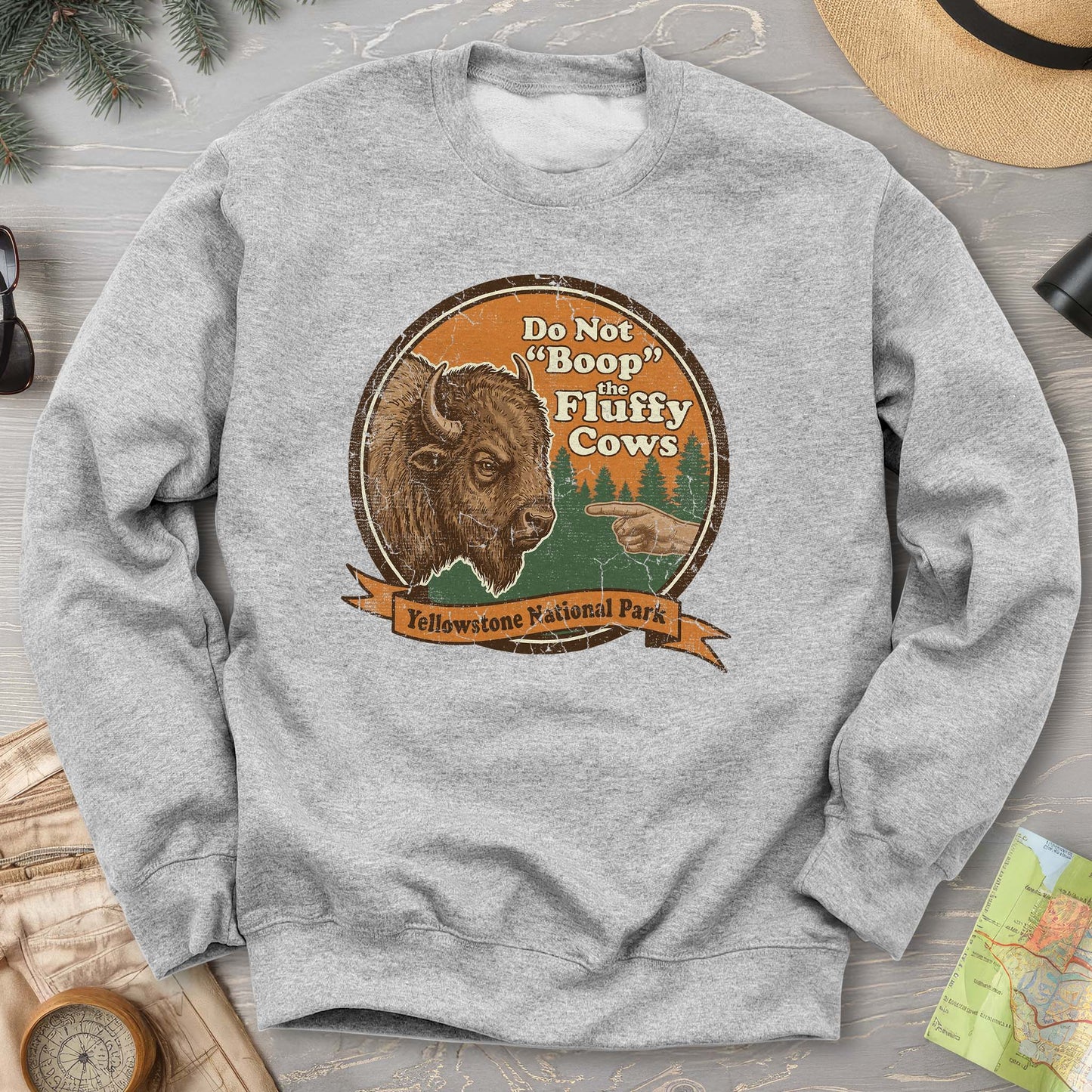 Fluffy Cows Boop Sweatshirt