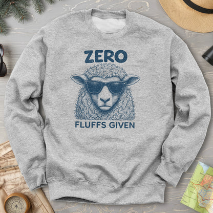 Zero Fluffs Given Sweatshirt