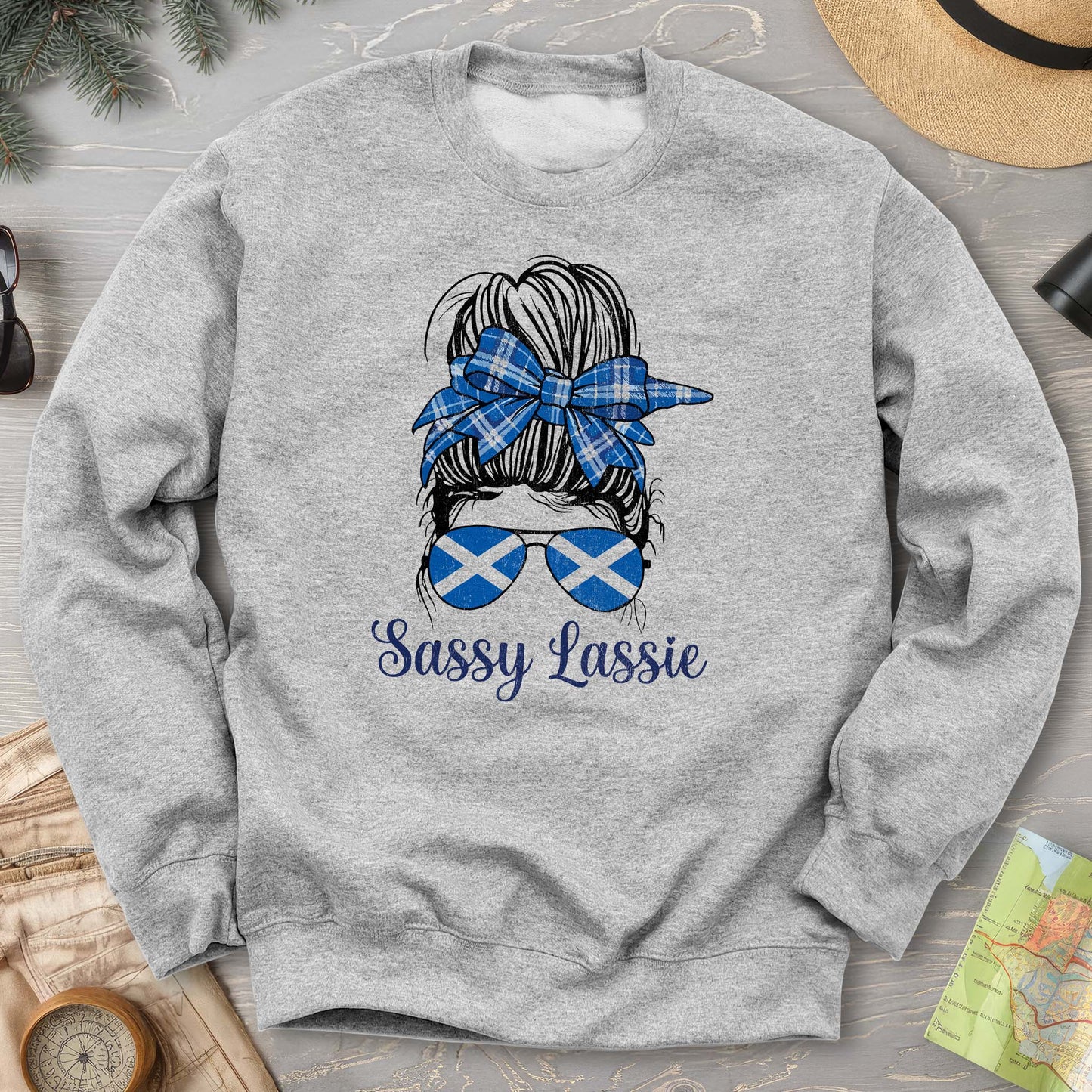 Scottish Sassy Lassy Sweatshirt