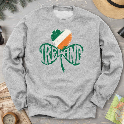 Ireland Shamrock Flag Sweatshirt