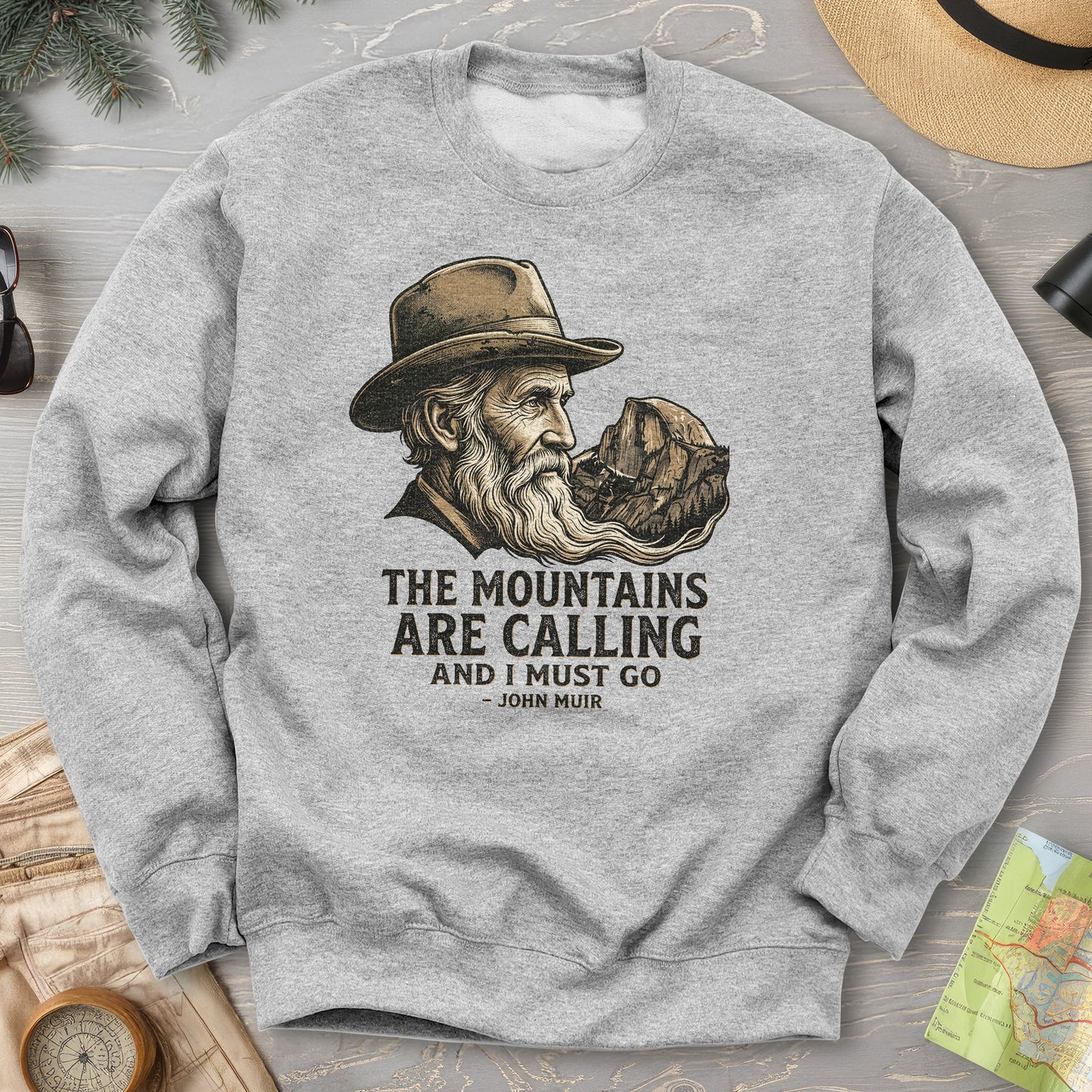 22026052002 The Mountains Are Calling V01 - Gildan 18000 Sweatshirt