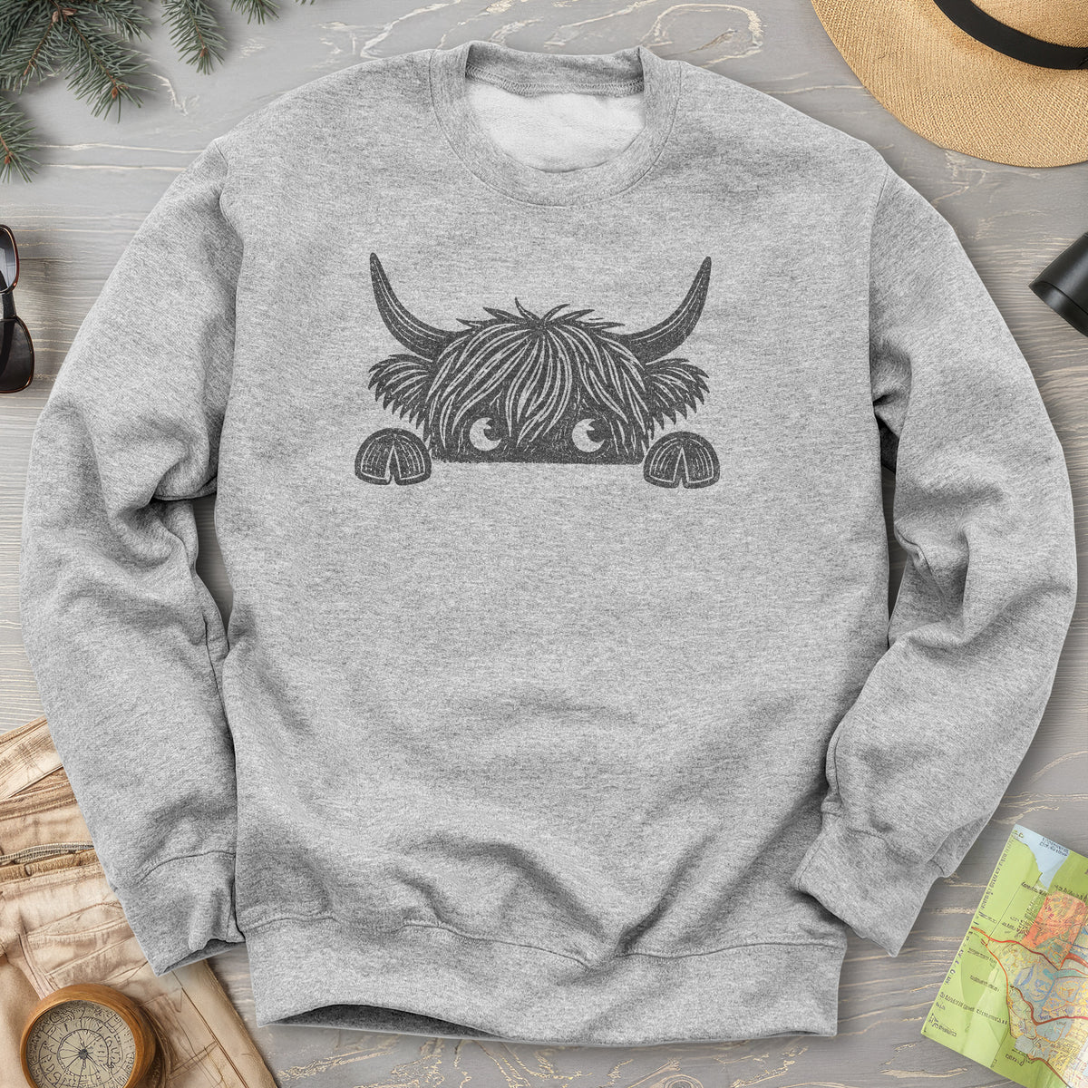 Peeking Coo Sweatshirt