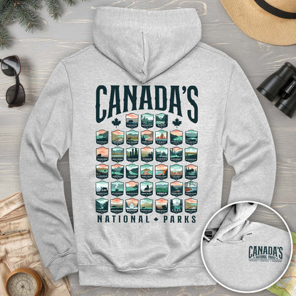 Canada's National Parks "Badges" Hoodie