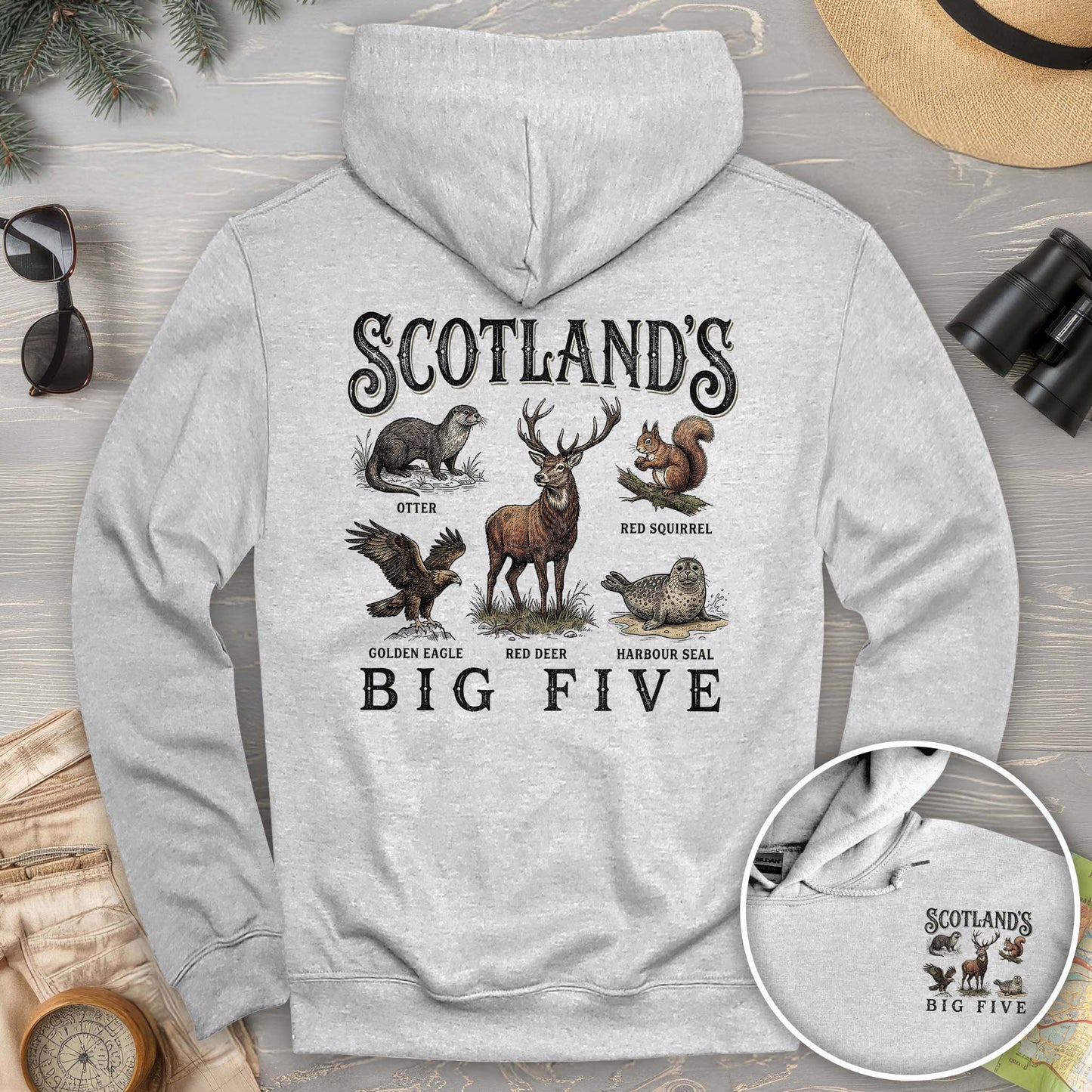 Scotland's Big Five Hoodie