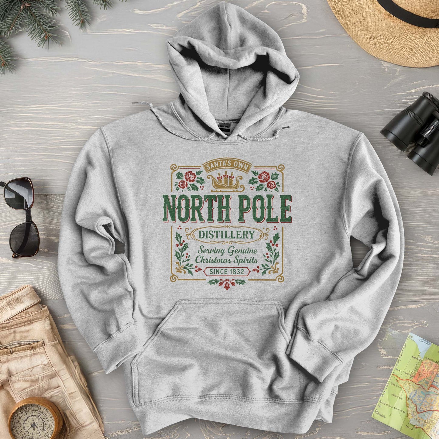 North Pole Distillery Hoodie