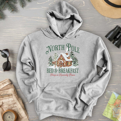 North Pole Bed and Breakfast "Heavenly Peace" Hoodie