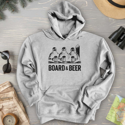 Board and Beer Hoodie