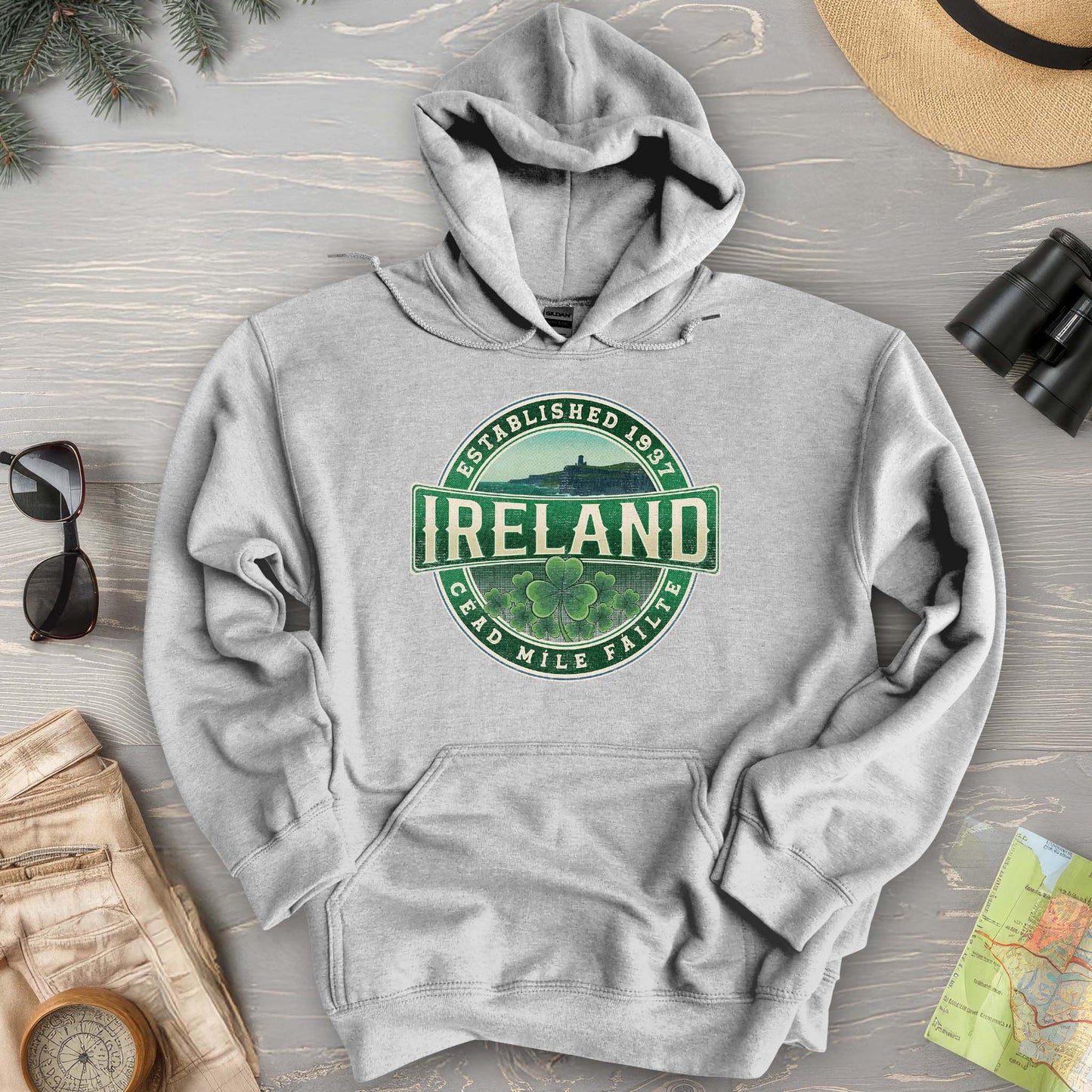 Ireland Badge Hoodie