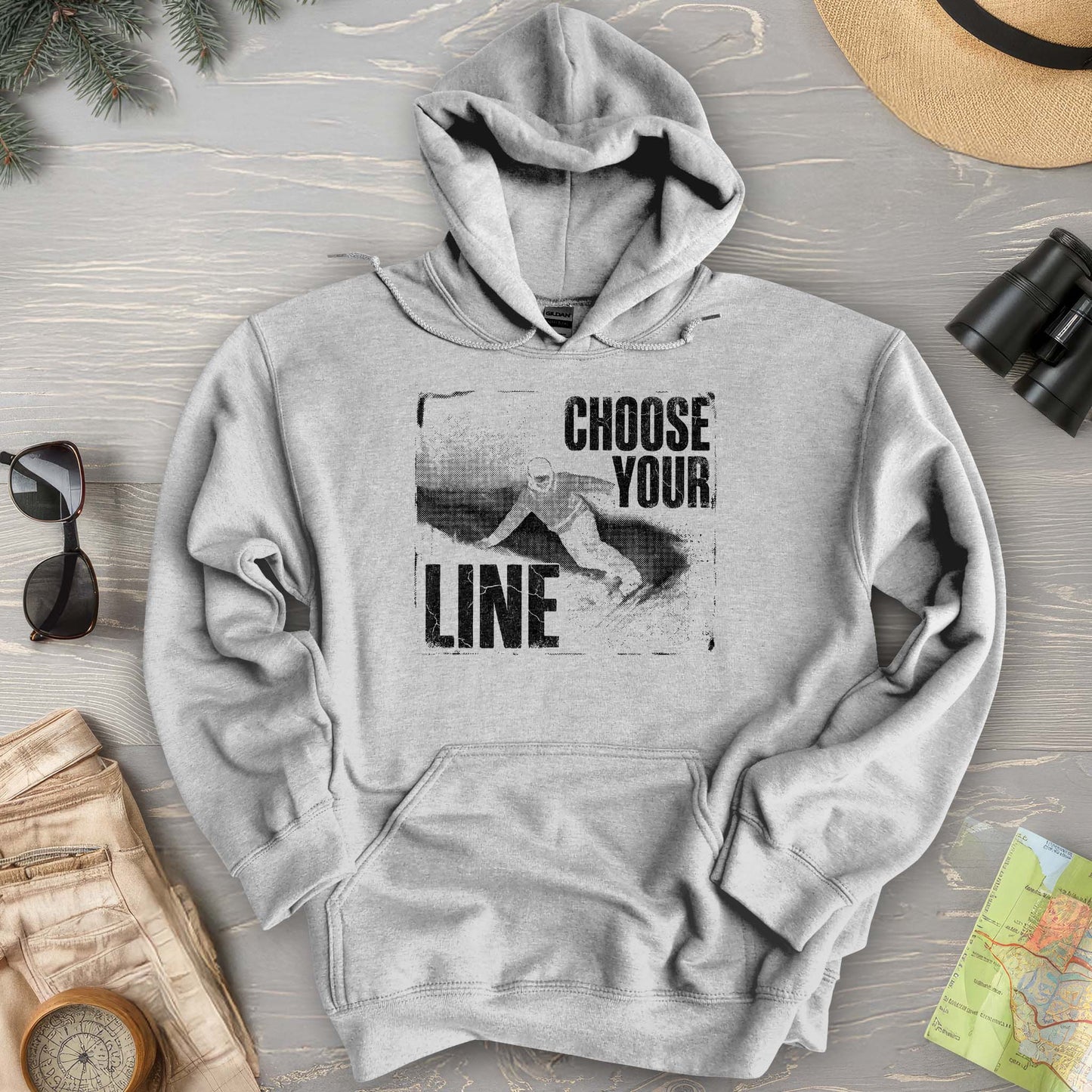 Choose Your Line Hoodie